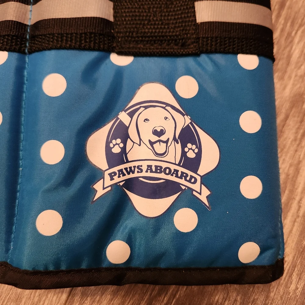 Dog Life Jacket Paws Aboard Adjustable MEDIUM